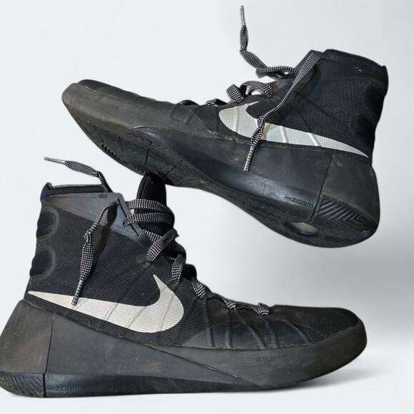 Nike Hyperdunk Basketball Sneakers Mens Size 9 - Picture 3 of 6